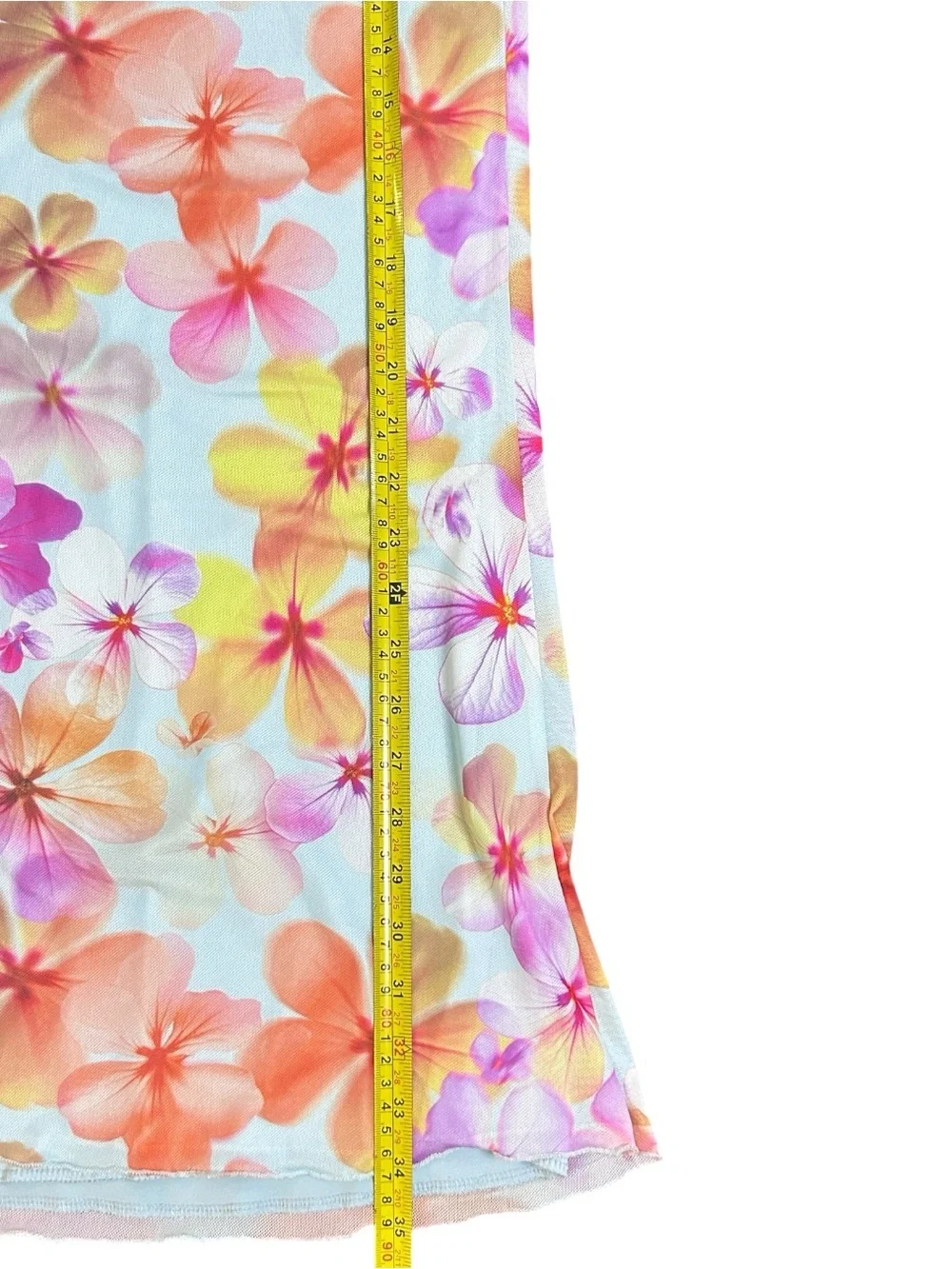 See You Monday Floral Halter Top Maxi Skirt Set XL NWT Y2K